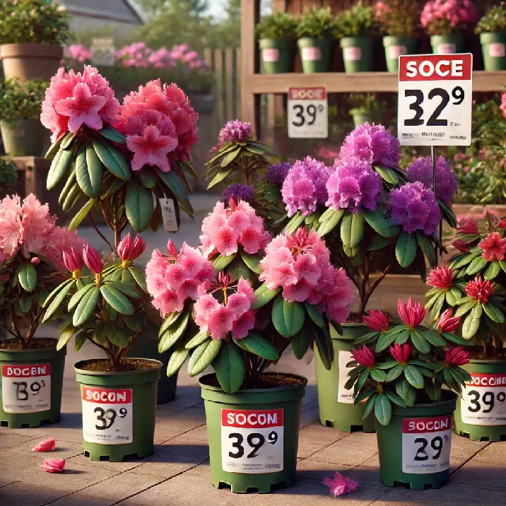 Cheap Rhododendrons