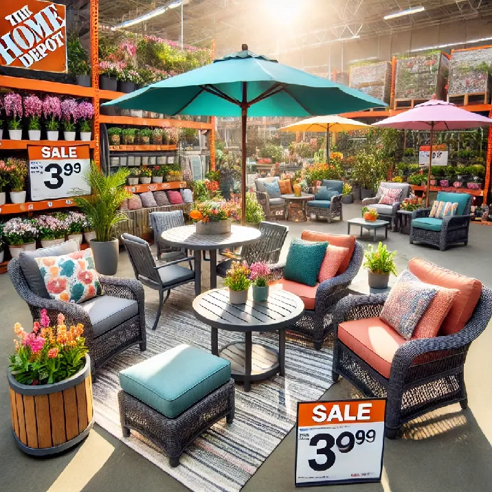 Home Depot Garden Furniture Sale