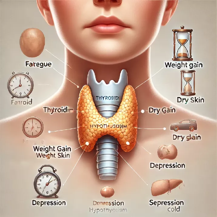 Hypoactive Thyroid Symptoms