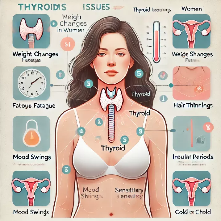 Symptoms Of Thyroid Issues In Women