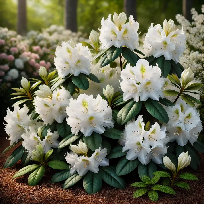 White Rhododendron Varieties